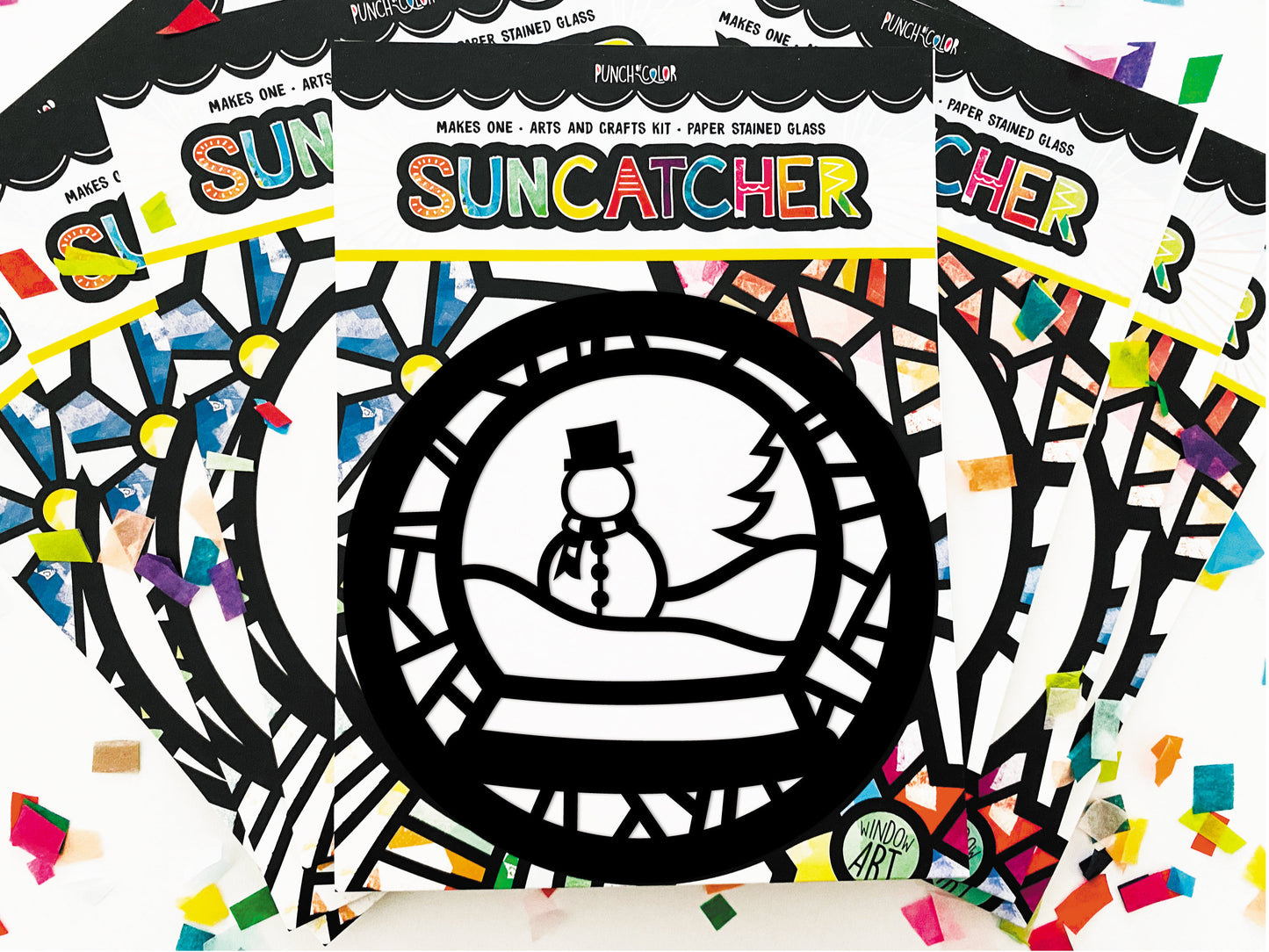 Snowglobe Suncatcher Crafts Kit