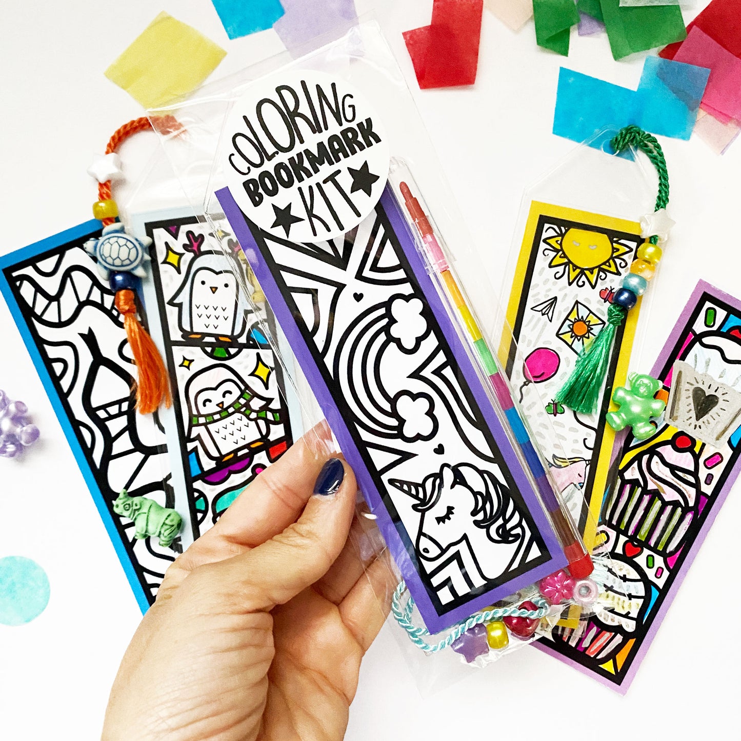 Unicorn Bookmark Printable