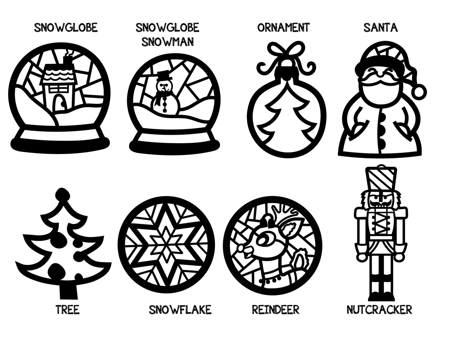 Bulk Winter and Christmas Craft Kits