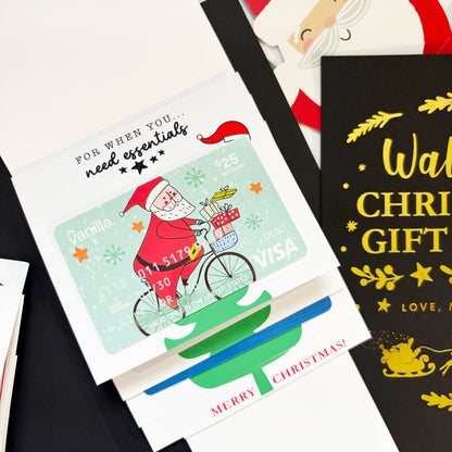 Waterfall Christmas Card