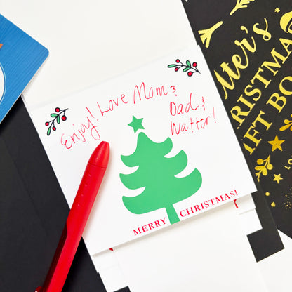 Waterfall Christmas Card