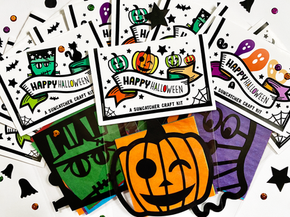 DIY Halloween party favor kits