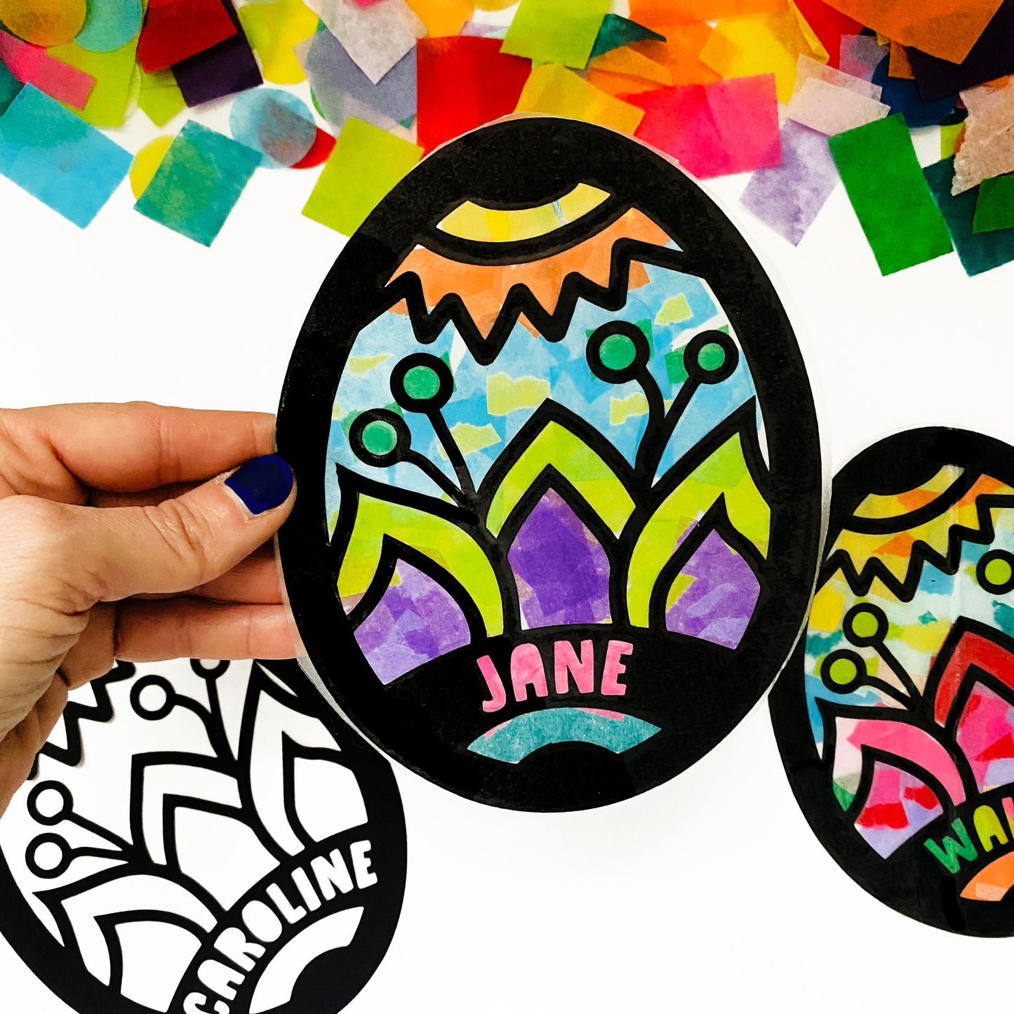 Personalized Easter Egg Craft