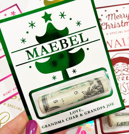 Foil Money Wallet Cards