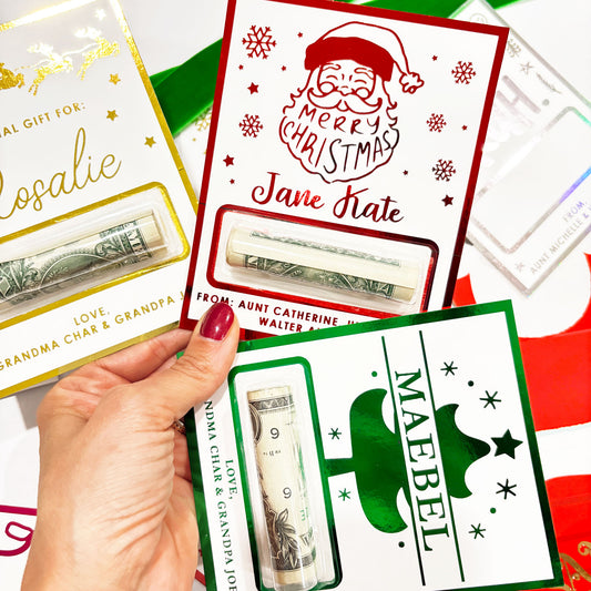 Foil Money Wallet Cards