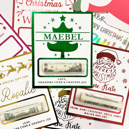 Foil Money Wallet Cards