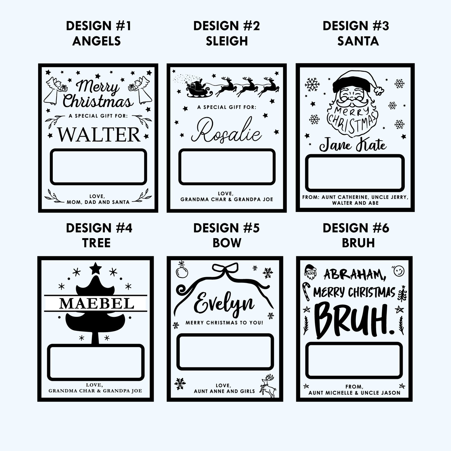 Foil Money Wallet Cards