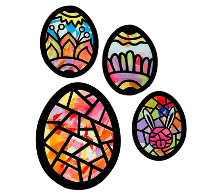 Easter Eggs Suncatcher Craft Kit