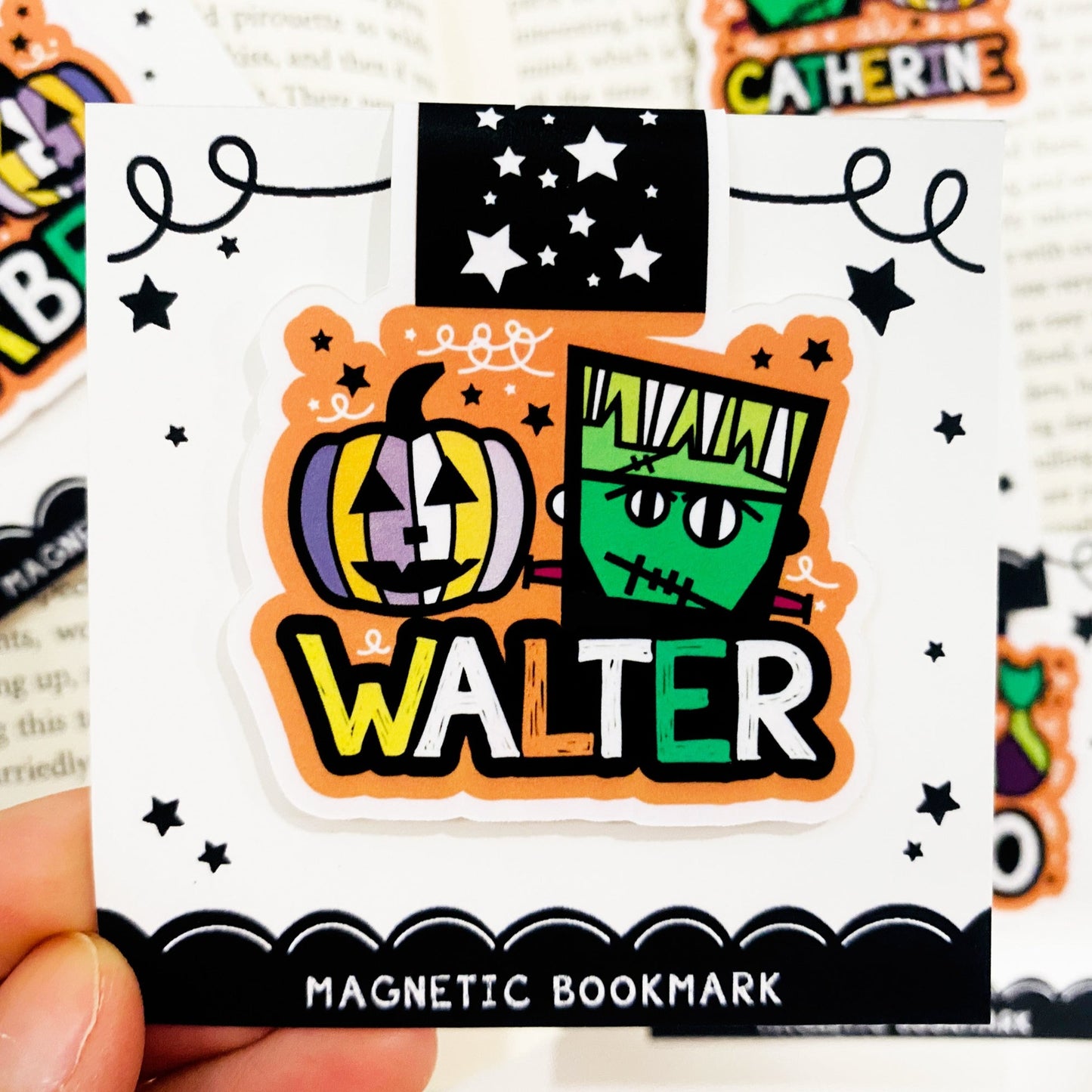 Halloween Magnetic Bookmark