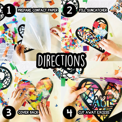 Cow Suncatcher Craft Kit