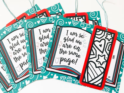Bookmark Valentine's Cards