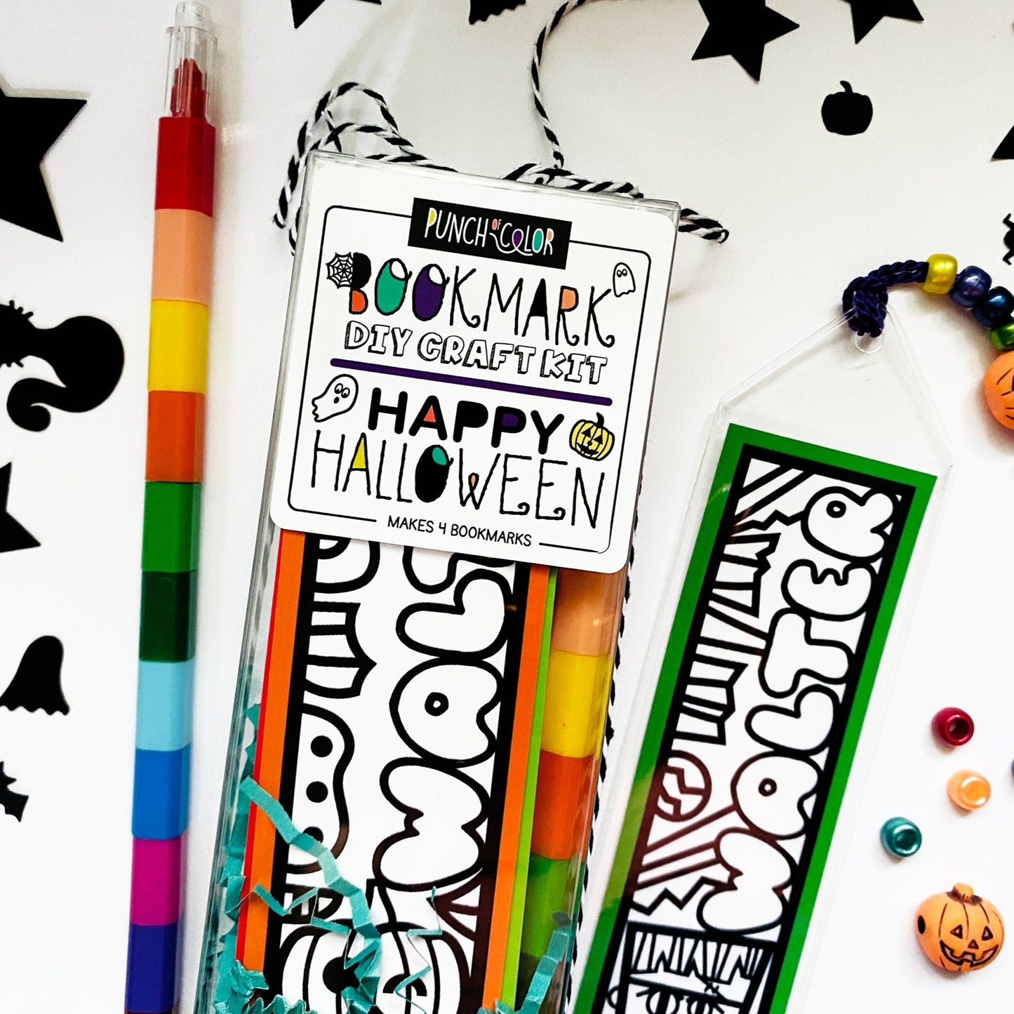 Halloween Bookmark Making Kit