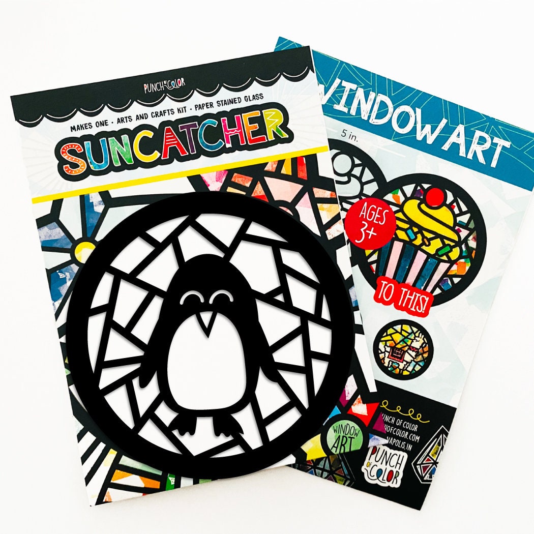 Penguin Suncatcher Craft Kit