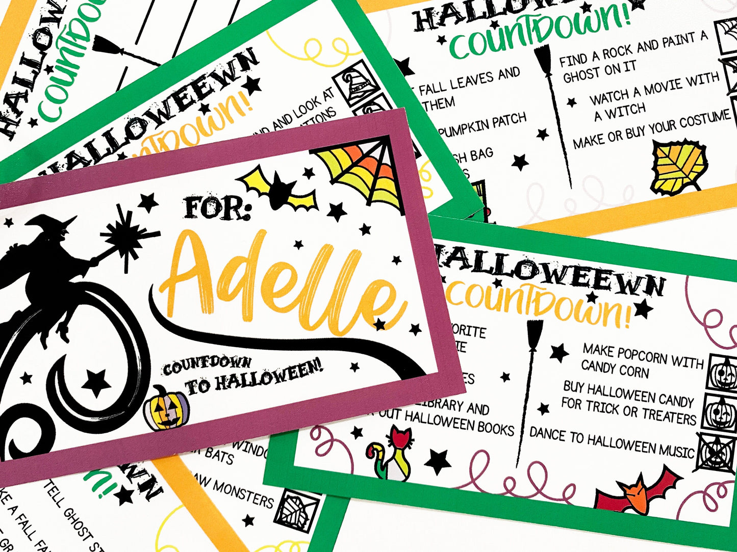 Countdown to Halloween Booklet